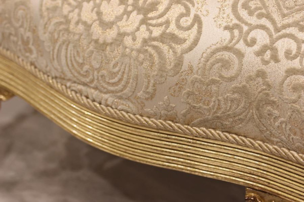 Ensemble de canapé classique 3 places 1 Ensemble de canapé fauteuil en bois Textile Complet nouveau