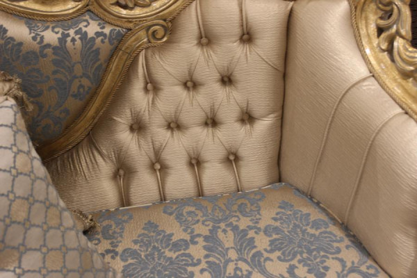 Ensemble de canapés 3+1 Fauteuil Chesterfield Fauteuil Relax Meubles