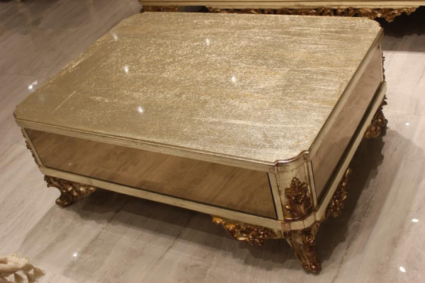Table basse 120x90cm Meubles design Table de canapé Table d'appoint Table en bois Salon