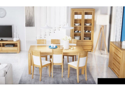 Table à manger Table en bois Tables Salon Salle à manger Table en bois massif 200x90cm Tables à manger Solides