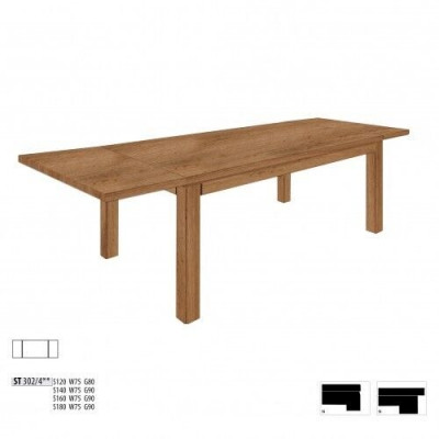 Table Table à manger Bois véritable Table en bois Tables Salle à manger 120x80cm Bois massif neuf
