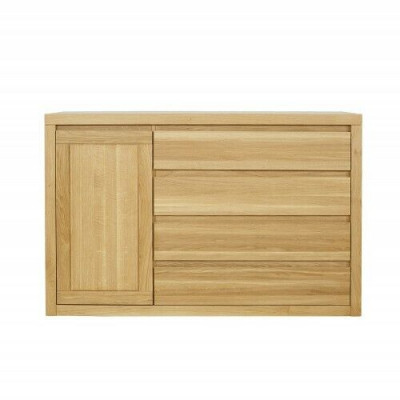 Bahut Commode Bois massif Armoires Bois massif 140x90cm Commodes Armoire Chêne
