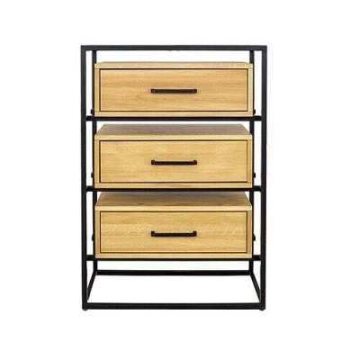 Designer Loft Kommode Sideboard Schrank Wohnzimmerregal Luxus Metallkommoden