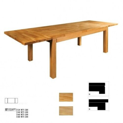 Table Table à manger Meubles massifs Salle à manger 140x90cm Bois véritable Bois massif Nouvelles Tables