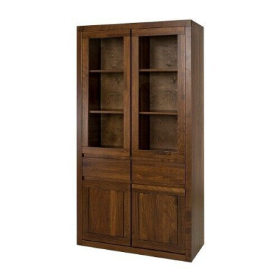 Vitrine Vitrines Armoire Vitrée Étagère Armoire en Bois Système de Rangement pour Armoire Étagères Salon
