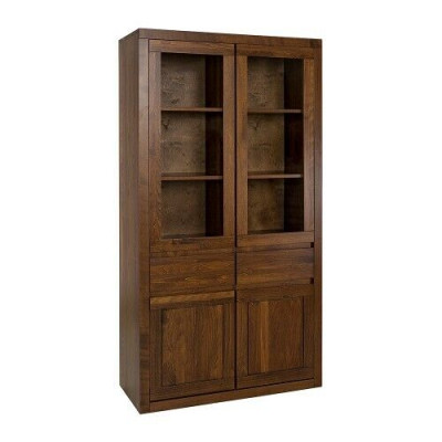 Vitrine Vitrines Armoire Vitrée Étagère Armoire en Bois Système de Rangement pour Armoire Étagères Salon
