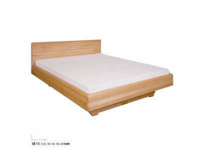 Lit en bois massif 180x200 Lit double Hêtre Massif Lits en bois véritable Plein lit en bois
