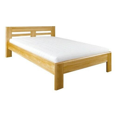 Lits Lit en bois en vrai bois Lit en vrai bois Style design hôtel Solide 160x200 Chambre