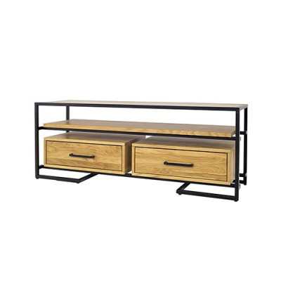 Buffet TV, meuble bas TV, armoire, mobilier en bois massif, meubles en bois artisanal, solide
