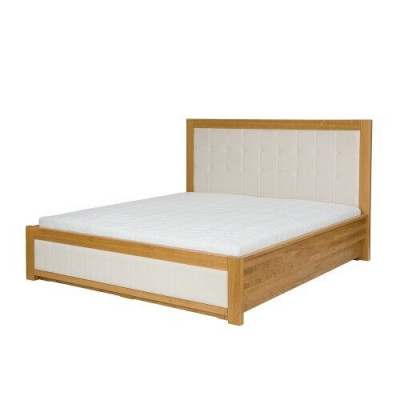 Lit en bois massif Double Lits de mariage Hêtre Meubles de chambre à coucher Bois neuf 180x200cm