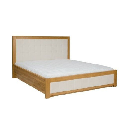Lit en bois massif Double Lits de mariage Hêtre Meubles de chambre à coucher Bois neuf 180x200cm