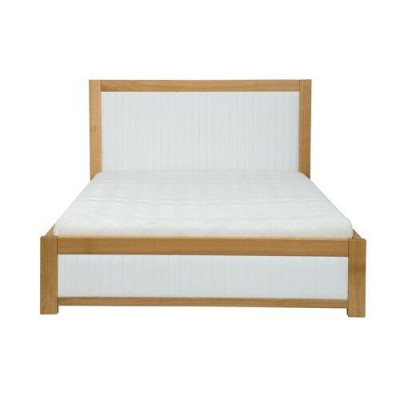Lit en bois massif Lit double Lits de mariage Hêtre Mobilier de chambre Bois 180x200cm neuf