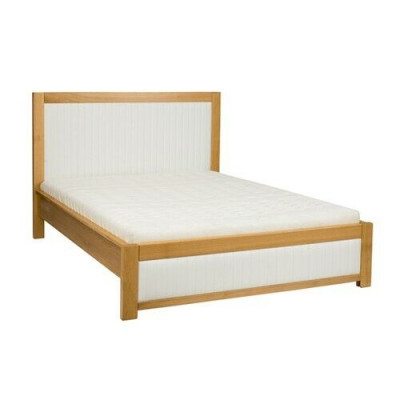 Lit en bois massif Lit double Lits de mariage Hêtre Mobilier de chambre Bois 180x200cm neuf