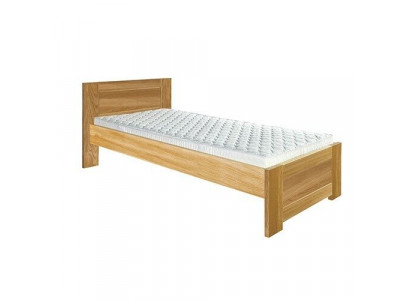 Lit en bois massif Chambre à coucher Lits 100x200cm Lit simple Mobilier en bois massif Meubles