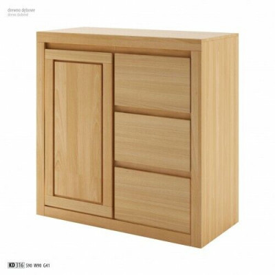 Commode Design Meuble TV Buffet Buffet Armoire en Bois Massif Commode Buffets
