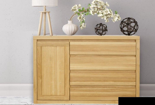 Commode Bois Design Armoire Buffet Tiroirs Armoires Commodes Buffet neuf