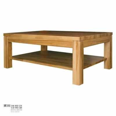 Table en bois Tables basses en bois massif Salon Mobilier 120x80cm Tables massives
