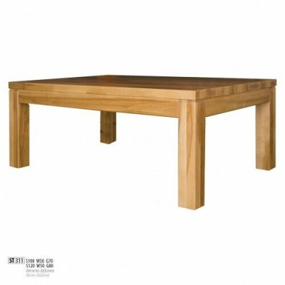 Table d'appoint Table basse en bois massif Chêne 100x70cm Nouvelles tables