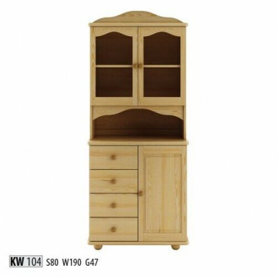 Armoire de cuisine en bois massif Buffet Armoire Bahut Armoire de service Meubles massifs artisanat Armoires d'exposition