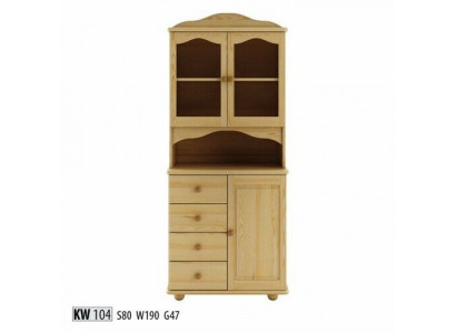 Armoire de cuisine en bois massif Buffet Armoire Bahut Armoire de service Meubles massifs artisanat Armoires d'exposition