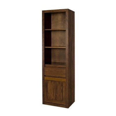 Vitrine de présentation Armoire en bois Vitrine classique Armoires en bois Salon neuf