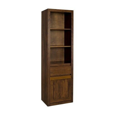 Vitrine de présentation Armoire en bois Vitrine classique Armoires en bois Salon neuf
