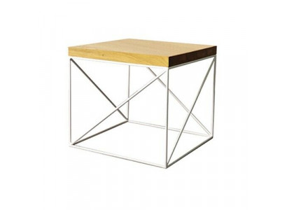 Table d'appoint Table basse Bois massif Chêne 55x55cm Meubles neufs
