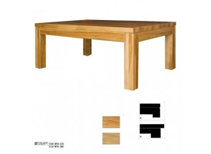 Table basse Canapé Tables d'appoint de canapé en bois massif Meubles solides 120x80cm