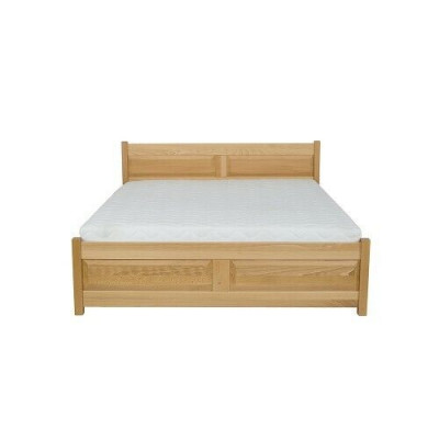 Lit en bois massif Chambre à coucher Lits 100x200 cm Lit simple Mobilier solide