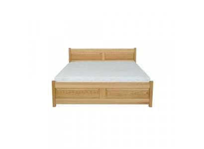 Lit en bois massif Chambre à coucher Lits 100x200 cm Lit simple Mobilier solide