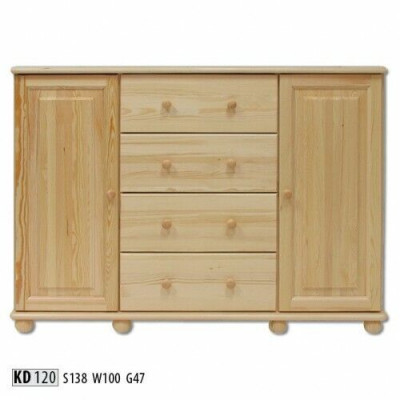 Commode solide Buffet Armoire Meubles Commodes en bois massif Armoires neuves Buffet