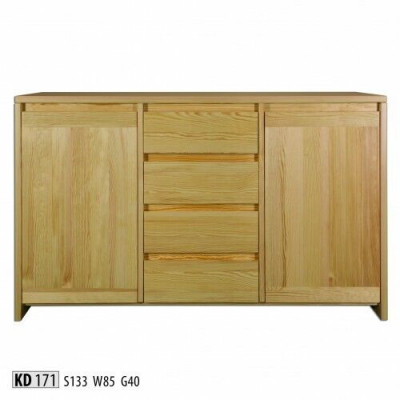 Bahut de qualité en bois massif Commodes Meubles Commodes Bois massif Meuble bas neuf Bahut Armoire