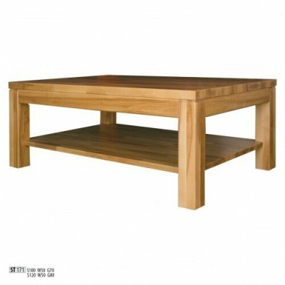 Table basse en bois Table en bois massif Tables basses plateau de table Table d'appoint Table 100x70