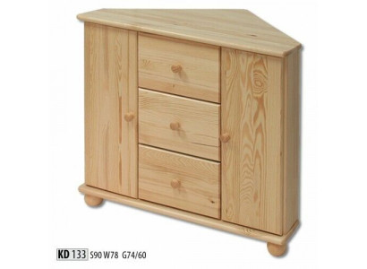 Commode commode d'angle Coin Coin Commodes commode en bois massif Bois Artisanat