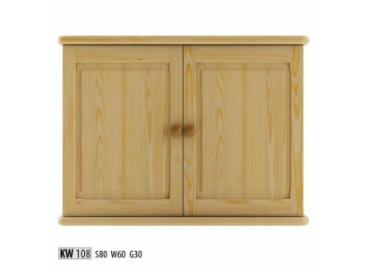 Armoire murale solide Commode de meubles Armoires en vrai bois Penderie