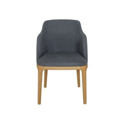 Chaise Fauteuil d'appoint Tapisserie Chaises Salon Bois massif Textile Bois Fauteuil cuir nouveau