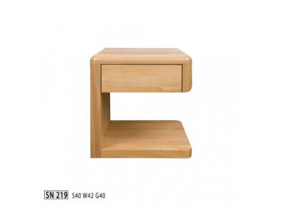 Table de chevet en bois massif Table de nuit Console de nuit Table d'appoint Meuble artisanal