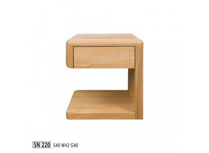 Table de chevet solide Table de nuit Commode Faits à la main Mobilier en bois Tables de nuit