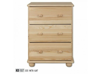 Table de chevet design Chevet Commode Bois massif Meubles en bois Meubles Fait main Nouveau