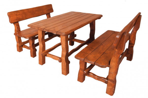 Banc de jardin Banc public Mobilier de jardin Banc 3 places Tabouret Meubles en bois Artisanat fait main neuf