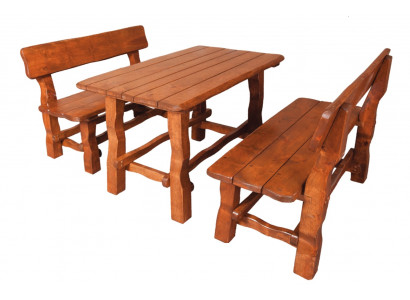 Banc de jardin Banc public Mobilier de jardin Banc 3 places Tabouret Meubles en bois Artisanat fait main neuf