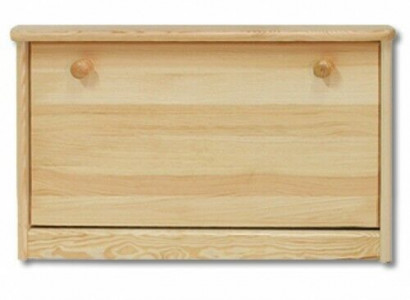 Armoire à chaussures en pin Commode en bois massif Meuble solide Porte-chaussures basculeur Range-chaussures