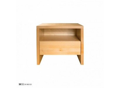 Table de chevet Table de chevet Table de chevet Commode 1 tiroir en bois véritable fait main