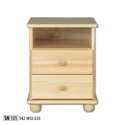 Table de chevet solide Tables de chevet en bois Consoles de table Commodes Style campagnard Consoles