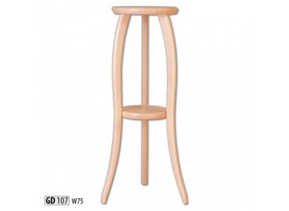 Support en bois fait main en bois réel pour présenter des fleurs, nouveau support de 75 cm