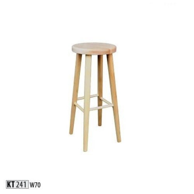 Tabouret de bar Chaise de bar Mobilier de bar Tabouret rond Tabouret en bois Tabouret en bois massif