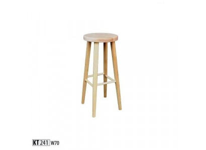 Tabouret de bar Chaise de bar Mobilier de bar Tabouret rond Tabouret en bois Tabouret en bois massif