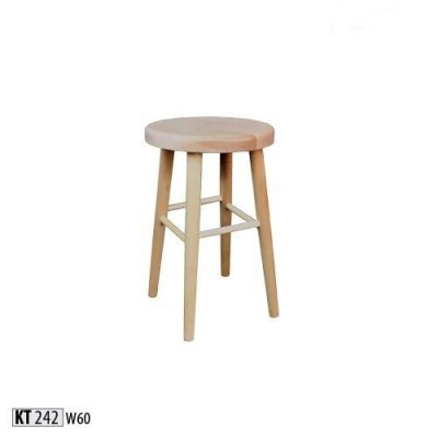 Tabouret Tabouret Haut Tabouret en bois Bois massif Tabouret rond Repose-pieds Chaises