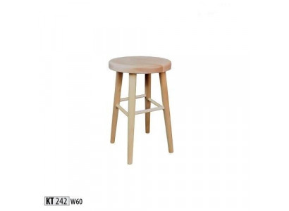 Tabouret Tabouret Haut Tabouret en bois Bois massif Tabouret rond Repose-pieds Chaises