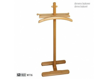 Porte-valet pour hommes Valet muet Valet de vêtements Portant à vêtements Porte-costume en bois Majordome